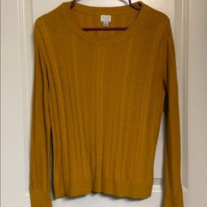 Mustard Yellow long sleeve sweater